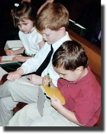 Coloring at the wedding