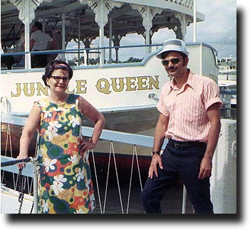 Yiayia and Uncle Peter in Florida - 1977