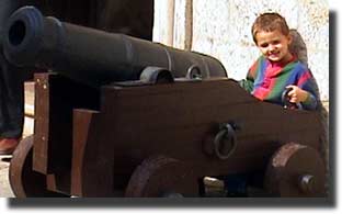 Breck in the cannon
