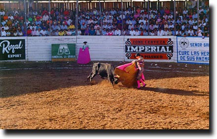 Bullfighting at Choluteca