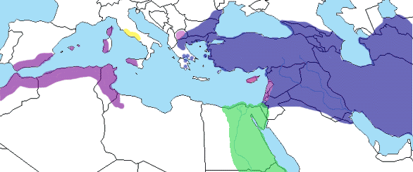 Ancient History Maps: 600-100 BCE